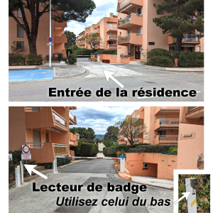 Accès résidence
