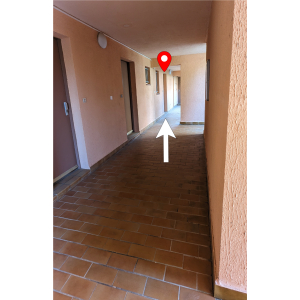 Entrée par coursive